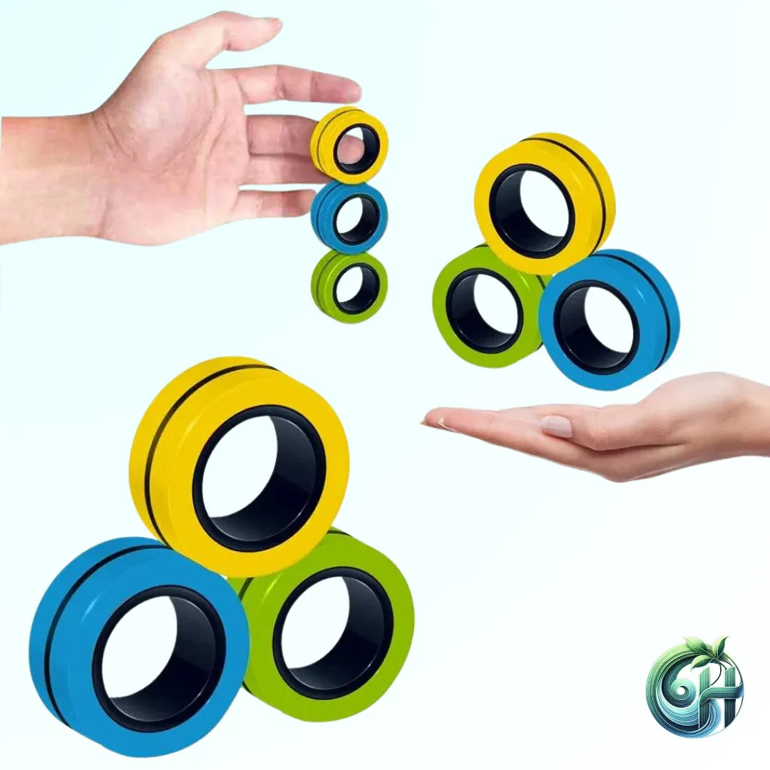 Anti-Stress Decompression Magnetic Rings - Omatic Health