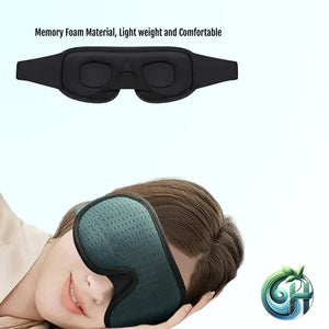 3D Sleeping Mask – Block Out Light, Sleep Better - Omatic Health
