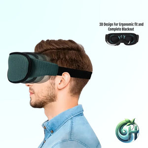 3D Sleeping Mask – Block Out Light, Sleep Better - Omatic Health