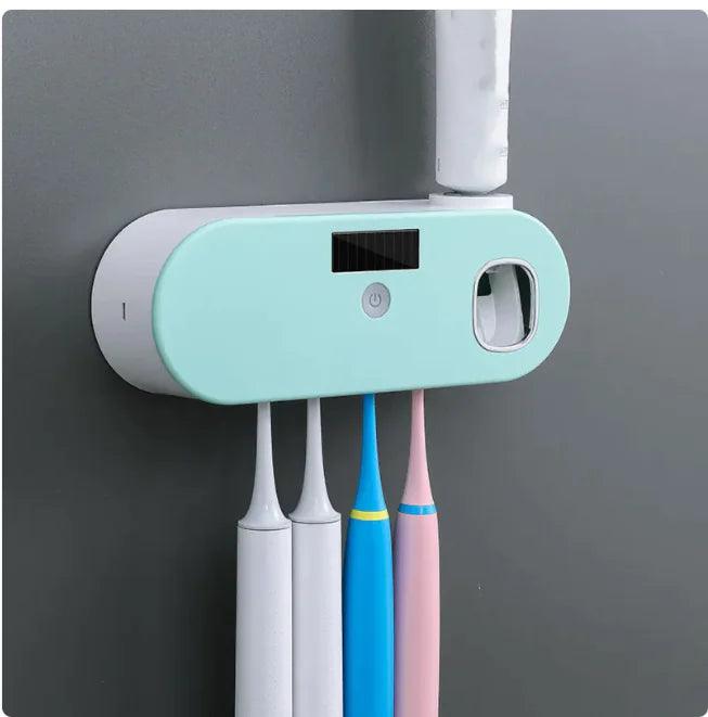 UV Clean USB Smart Toothbrush Holder & Toothpaste Dispenser - Omatic Health