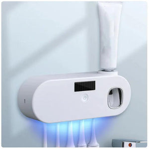 UV Clean USB Smart Toothbrush Holder & Toothpaste Dispenser - Omatic Health