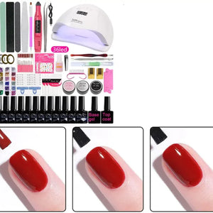 Complete Gel Nail Polish Set