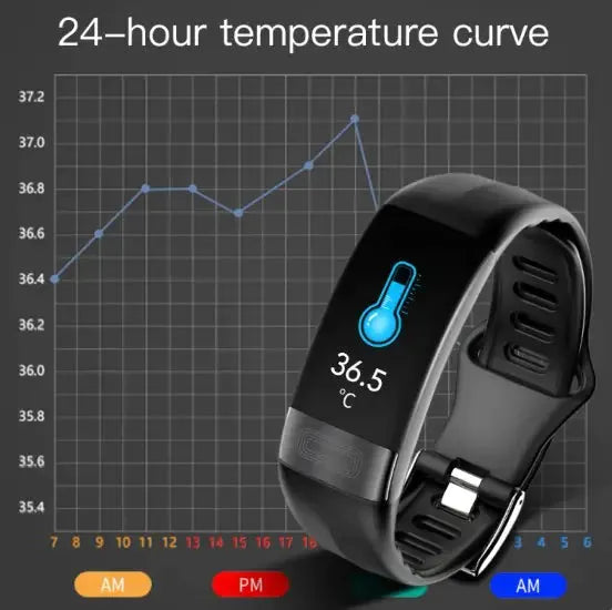 Smart Health Bracelet – Advanced Fitness Band Tracker & Sleep Tracker