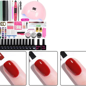Complete Gel Nail Polish Set