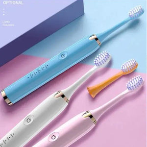 Electric Toothbrush With Extra Heads - Omatic Health