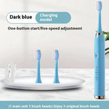 Electric Toothbrush With Extra Heads - Omatic Health