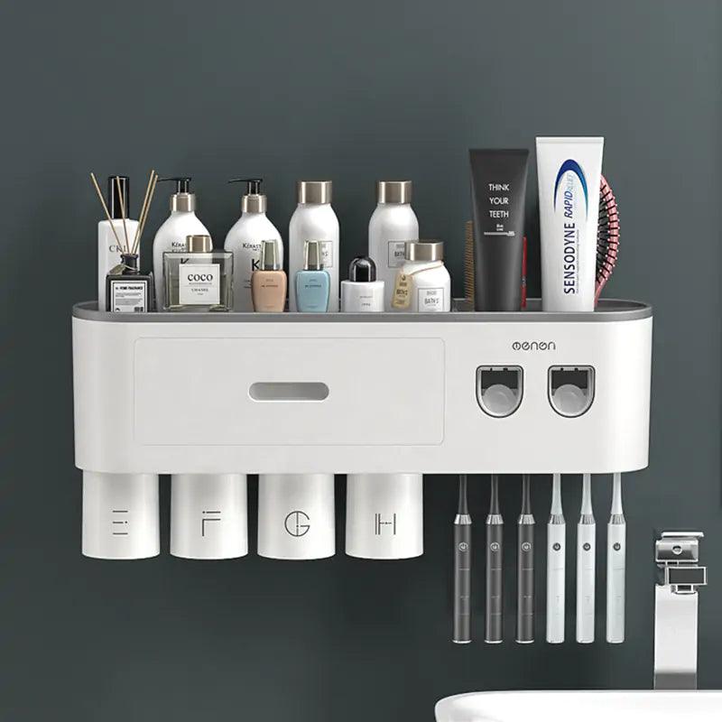 UV Toothpaste Dispenser & Tooth Brush Storage - Omatic Health