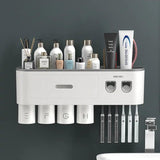 UV Toothpaste Dispenser & Tooth Brush Storage - Omatic Health