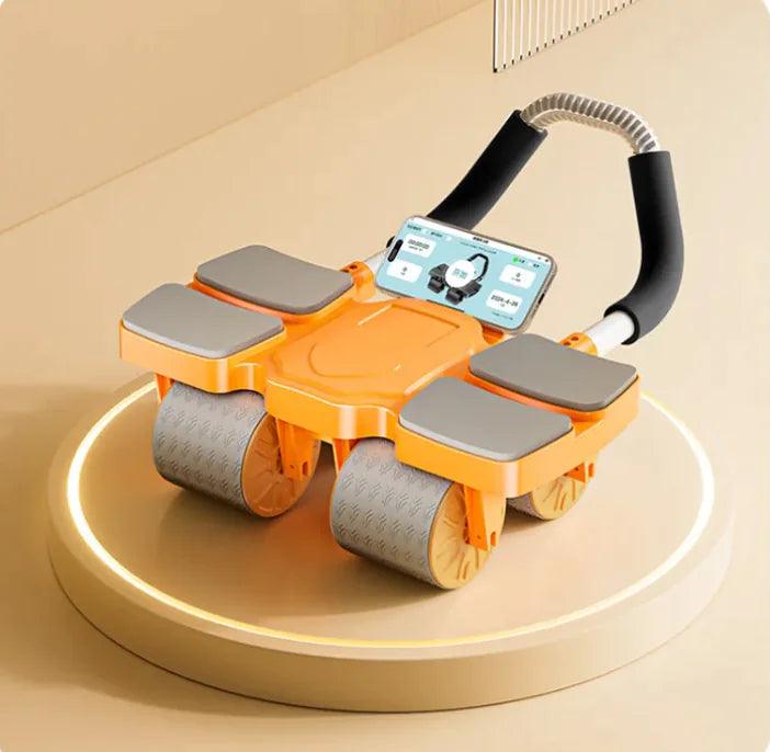 Smart Abdominal Wheel with Auto-Rebound & Fitness App Integration - Omatic Health