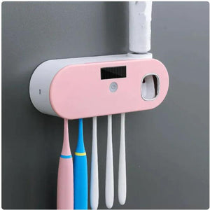 UV Clean USB Smart Toothbrush Holder & Toothpaste Dispenser - Omatic Health