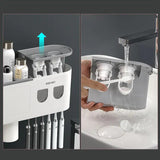 UV Toothpaste Dispenser & Tooth Brush Storage - Omatic Health