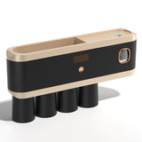 Smart UV Toothbrush Holder with Toothpaste Dispenser - Omatic Health