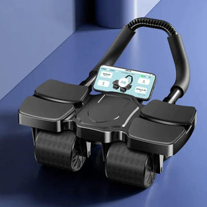 Smart Abdominal Wheel with Auto-Rebound & Fitness App Integration - Omatic Health