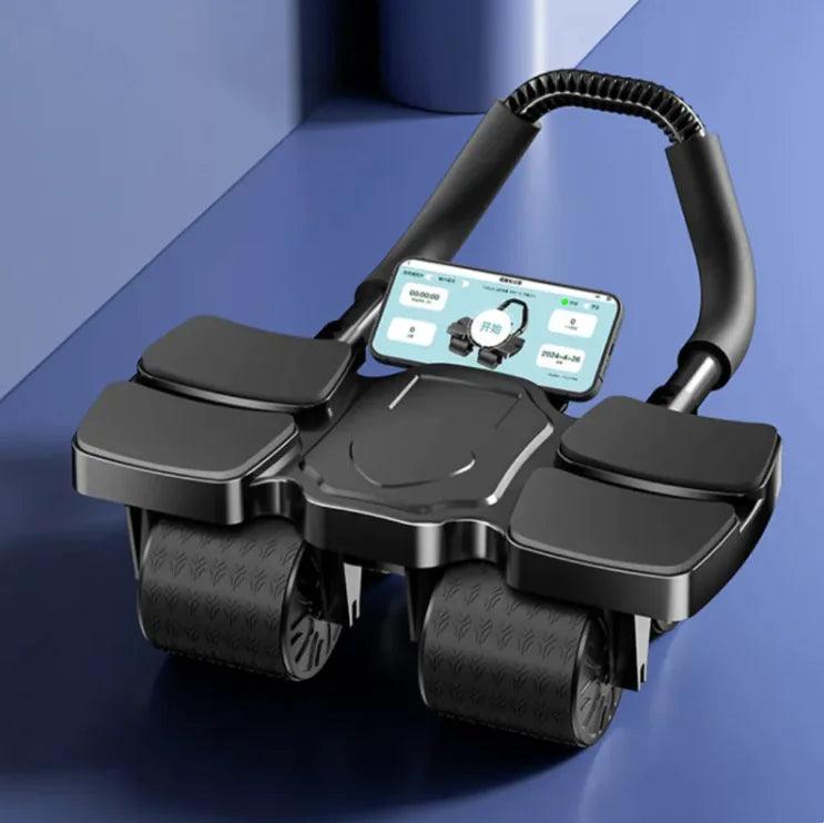 Smart Abdominal Wheel with Auto-Rebound & Fitness App Integration - Omatic Health