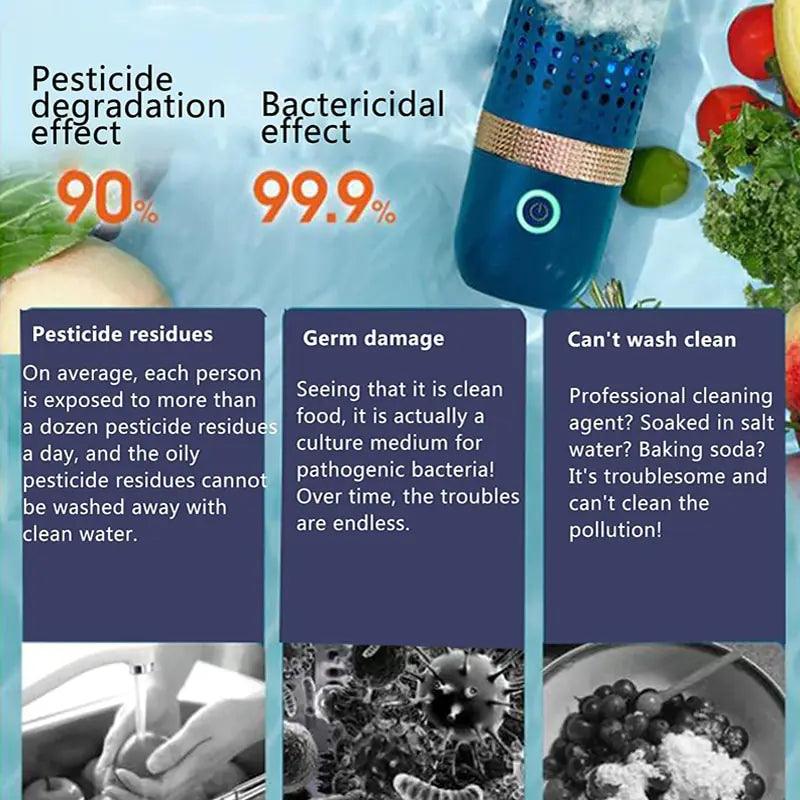 Capsule Shape Portable Food Purifier - Omatic Health