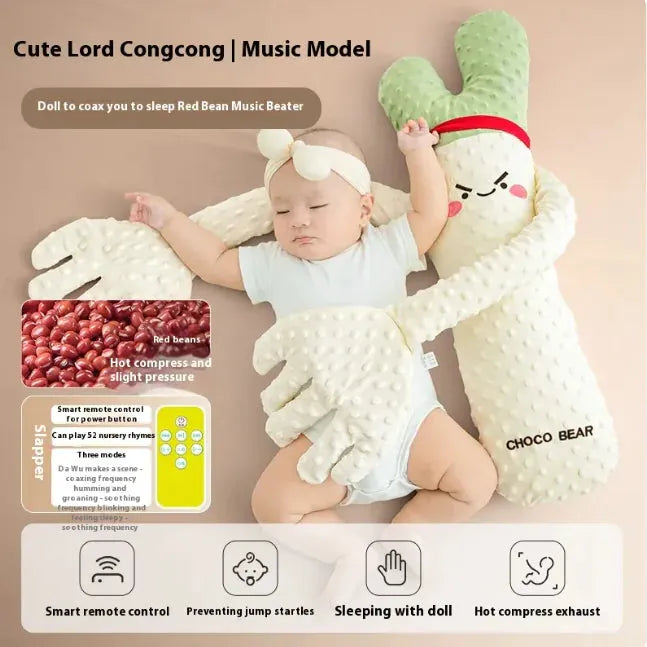 Baby Heated Patting Pillow – Soothing Sleep Aid for Babies