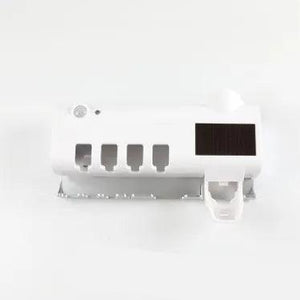Toothbrush Holder with Toothpaste Dispenser and UV Sterilizer - Omatic Health