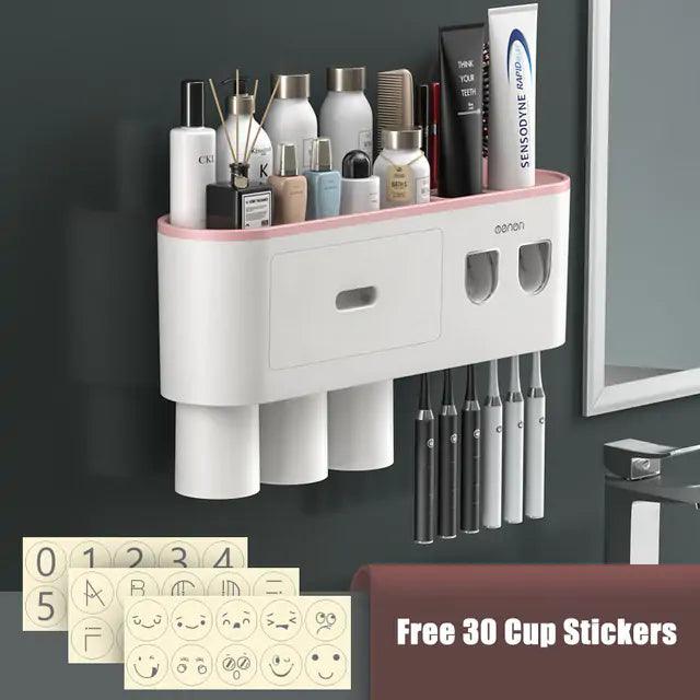UV Toothpaste Dispenser & Tooth Brush Storage - Omatic Health