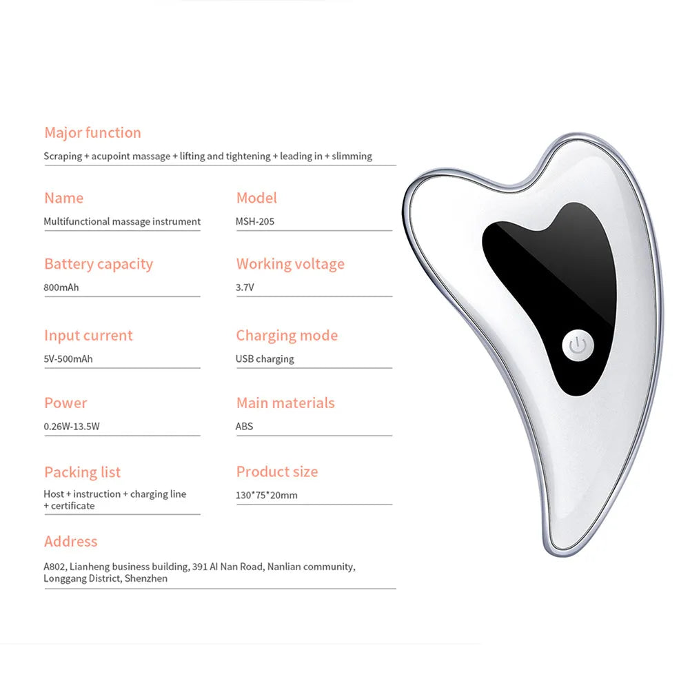 Hand Gua Sha Face Slimming Massage Tool – Slim Your Face Naturally