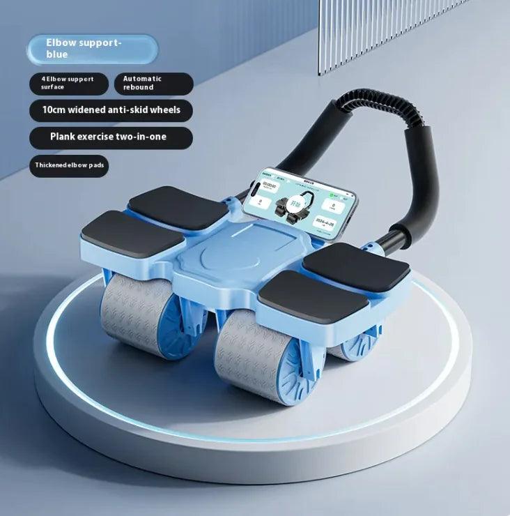 Smart Abdominal Wheel with Auto-Rebound & Fitness App Integration - Omatic Health