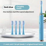 Electric Toothbrush With Extra Heads - Omatic Health