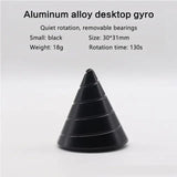 Metal Desktop Stress Relief Cone Gyroscope - Omatic Health