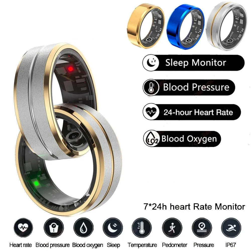 Smart Ring – Ultimate Health & Fitness Tracker for Vital Metrics