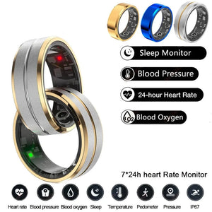 Smart Ring – Ultimate Health & Fitness Tracker for Vital Metrics