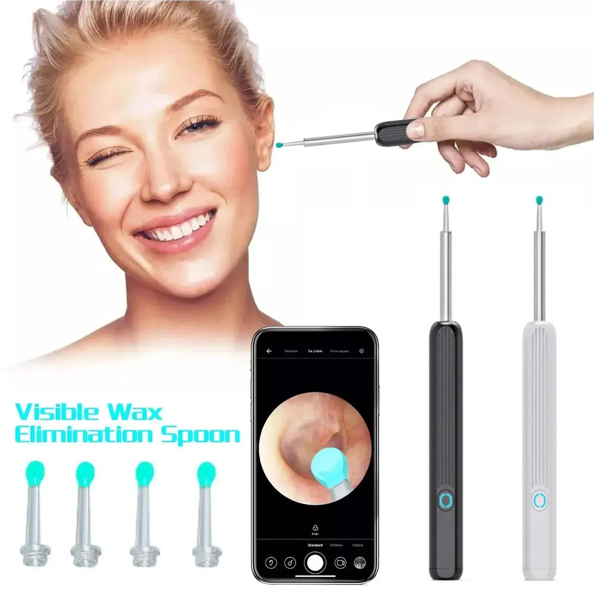 Visual Earpick – Precision Ear Cleaning with HD Camera