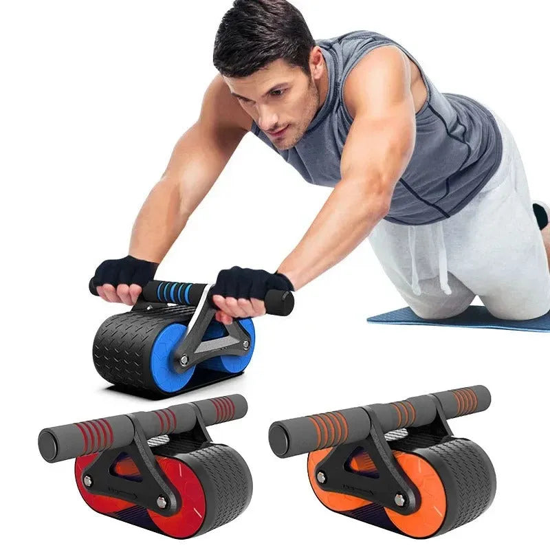 Automatic Rebound Abdominal Muscle Fitness Roller
