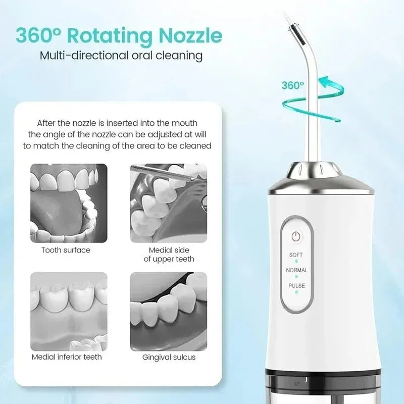 Waterproof Irrigator Dental Cleaner