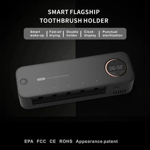 Smart UV Toothbrush Sterilizer and Holder