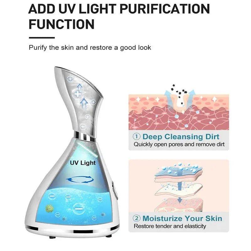Face Steamer SPA Facial Humidifier Vaporizer