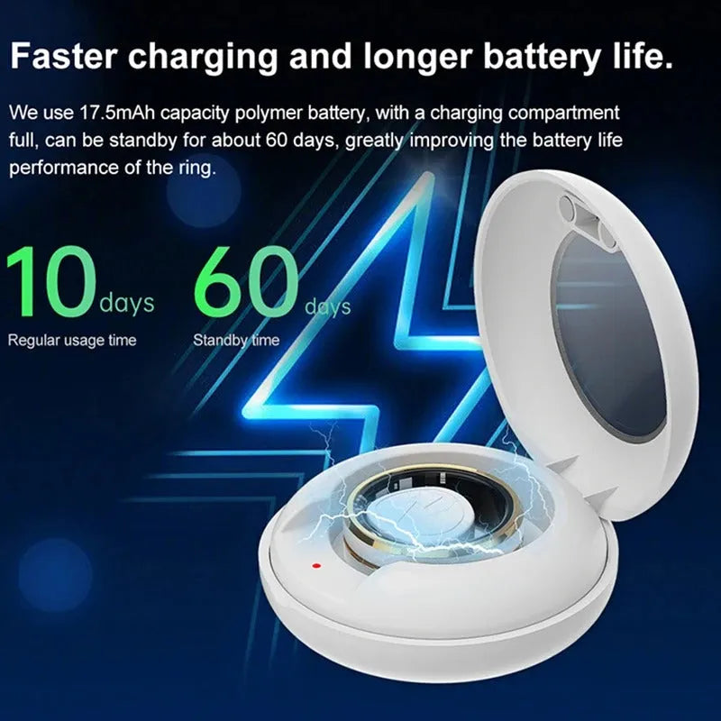 Smart Ring – Ultimate Health & Fitness Tracker for Vital Metrics