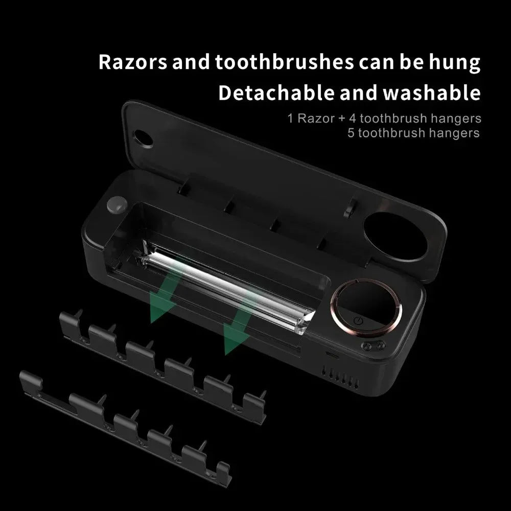 Smart UV Toothbrush Sterilizer and Holder