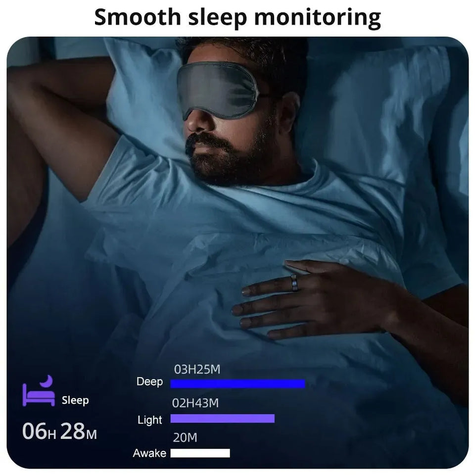 Smart Ring: Advanced Health and Fitness Tracker for Monitoring Vitals