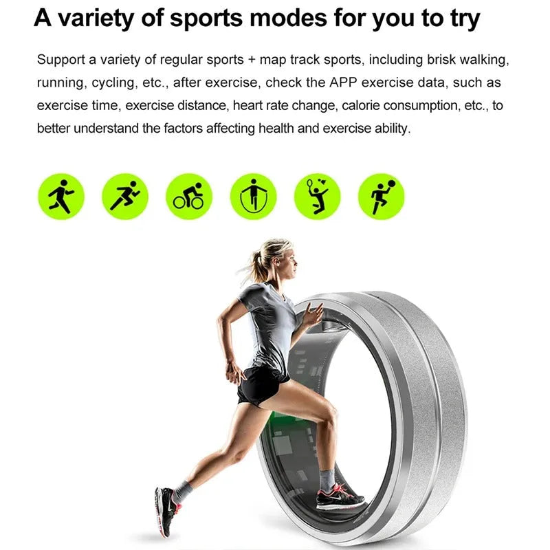 Smart Ring – Ultimate Health & Fitness Tracker for Vital Metrics