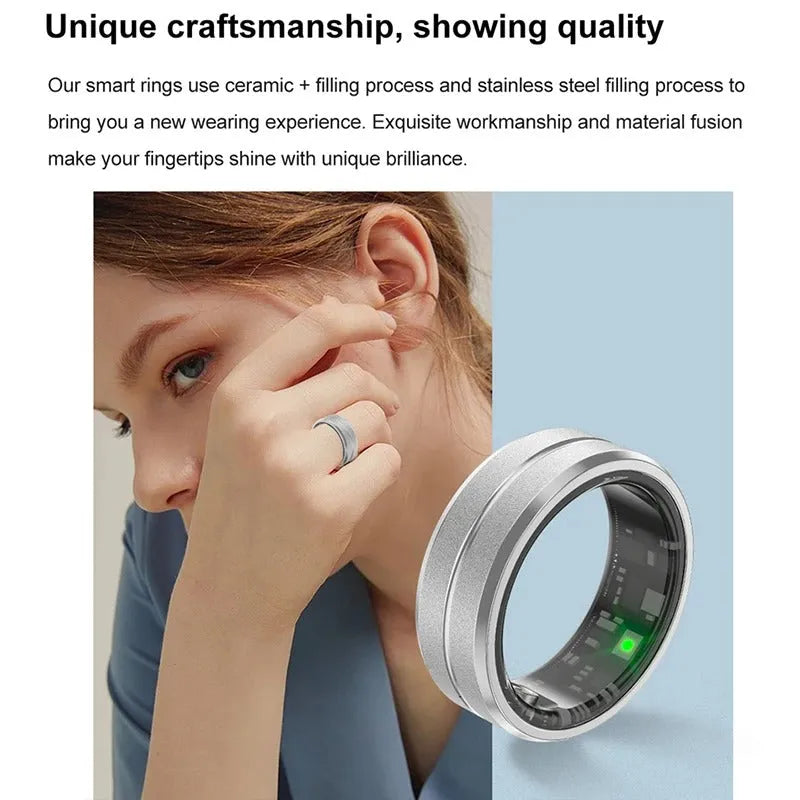 Smart Ring – Ultimate Health & Fitness Tracker for Vital Metrics