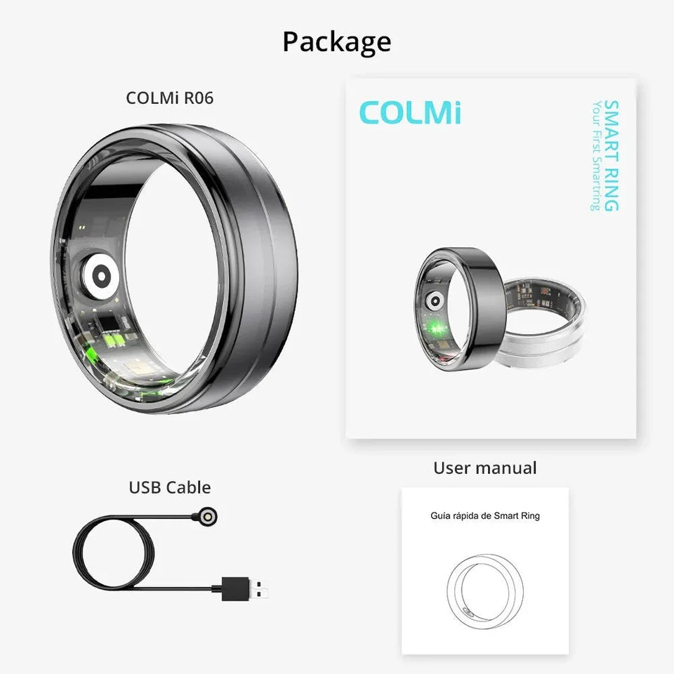 Smart Ring: Advanced Health and Fitness Tracker for Monitoring Vitals