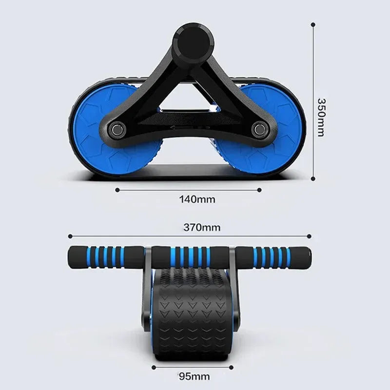 Automatic Rebound Abdominal Muscle Fitness Roller