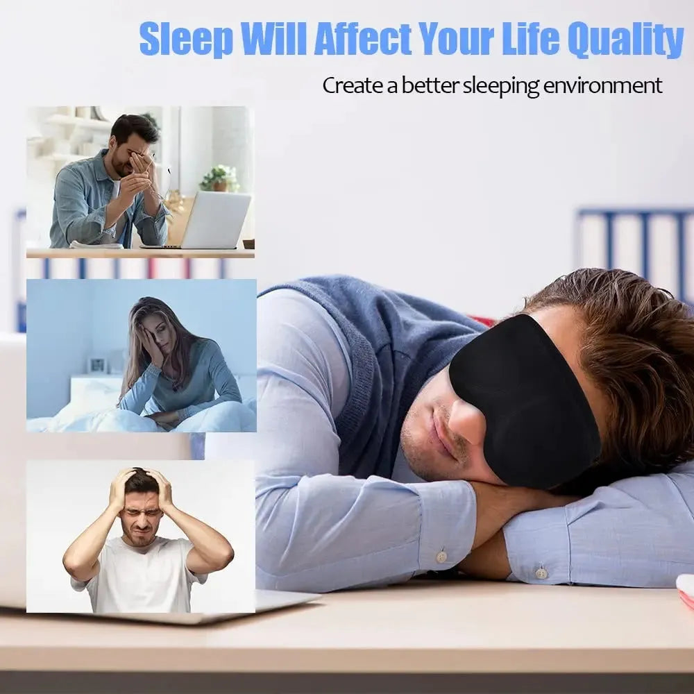 3D Sleep Mask – Uninterrupted Sleep, Anywhere You Go - Omatic Health - www.omatichealth.com