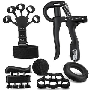 Adjustable Hand Grip Strength Trainer with Finger Exerciser - Omatic Health
