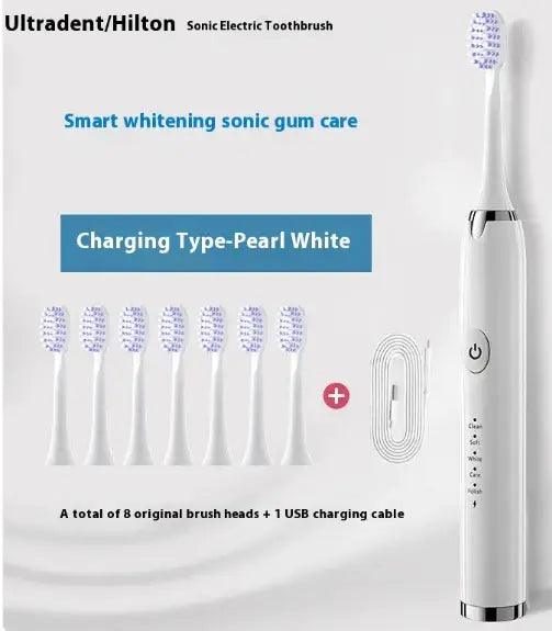 Electric Toothbrush With Extra Heads - Omatic Health
