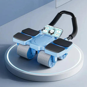 Smart Abdominal Wheel with Auto-Rebound & Fitness App Integration - Omatic Health
