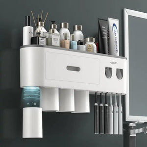 UV Toothpaste Dispenser & Tooth Brush Storage - Omatic Health