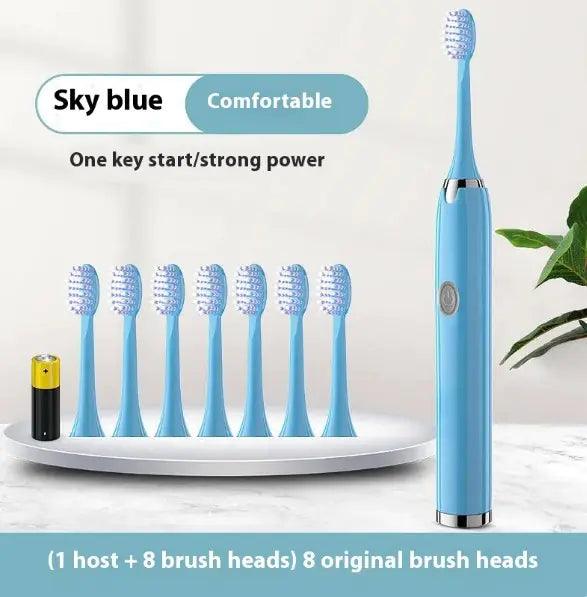 Electric Toothbrush With Extra Heads - Omatic Health