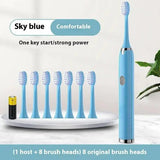 Electric Toothbrush With Extra Heads - Omatic Health